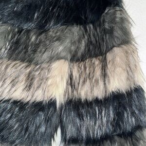 Fur jacket (not real fur) made in Italy!